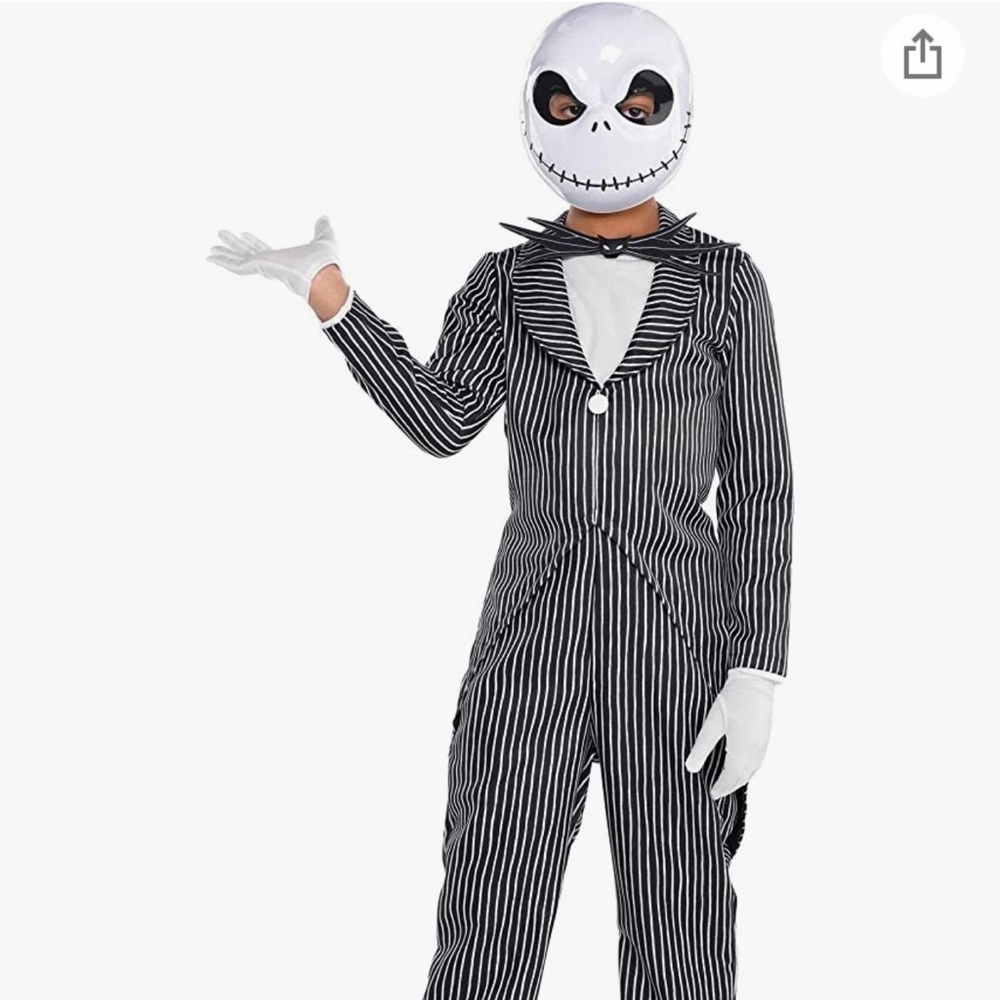 EUC Disney Jack Skellington Costume size M (8/10)